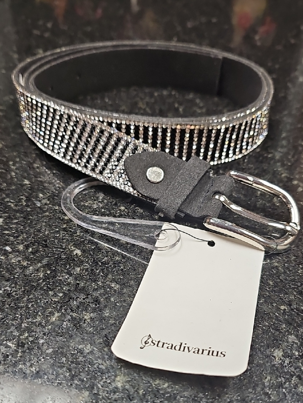 Stradivarious Rhinestone Belt
